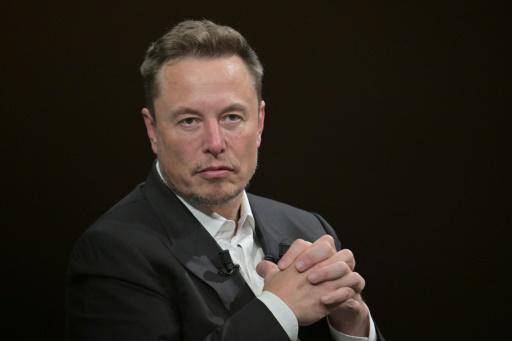 Elon Musk, durante una visita a la feria tecnológica y de innovación Vivatech el 16 de junio de 2023 en París