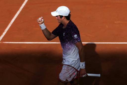João Fonseca durante su victoria ante Luka Pavlovic en la primera ronda de Roland Garros. En París, el 24 de mayo de 2026