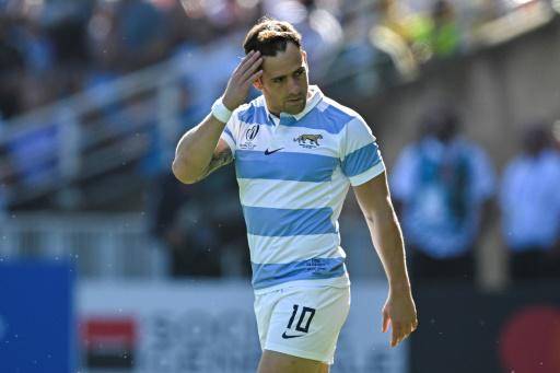 Nicolás Sánchez se convierte en el máximo anotador de Los Pumas en Mundiales de rugby