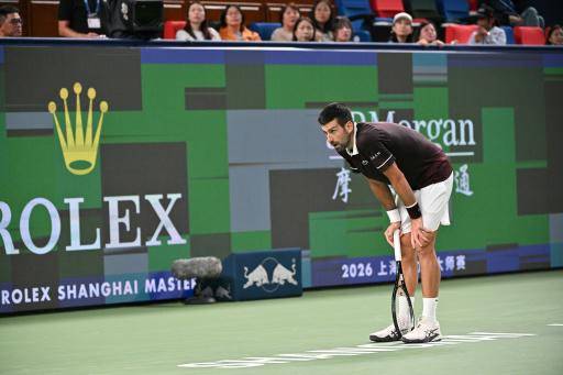 Un Djokovic agotado cae eliminado en su debut en el Masters 1000 de Shanghái