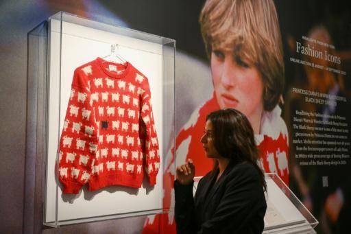 Sotheby's venderá jersey de lana de oveja que llevó la princesa Diana