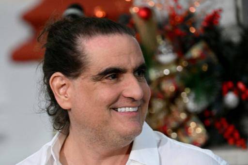 Alex Saab sonríe tras una reunión con el entonces presidente venezolano, Nicolás Maduro, en el palacio de Miraflores, el 20 de diciembre de 2023 en Caracas
