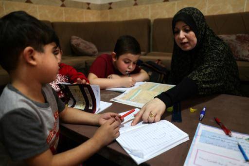 El desafío de educar a los niños entre los escombros de Gaza