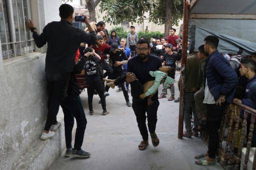 Al menos 44 muertos por bombardeos israelíes el domingo en Gaza, según defensa civil