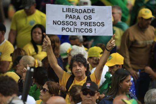 Bolsonaro encabeza una protesta en Sao Paulo tras ser inculpado por la presunta trama golpista