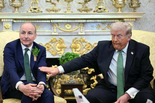 El primer ministro irlandés planta cara cortésmente a Trump