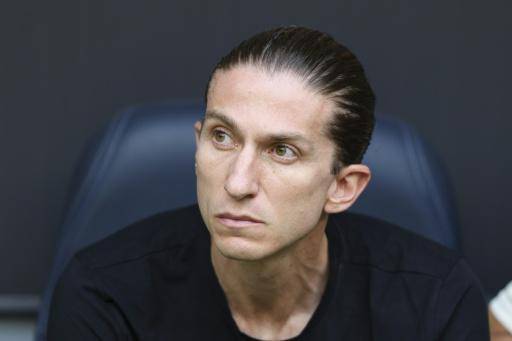 El técnico Filipe Luis, antes de la final de la Supercopa do Brasil disputada entre el Flamengo y el Corinthians el 1 de febrero de 2026 en Brasilia