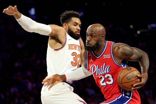 Sixers golpean por segunda vez a Knicks en el inicio de la Copa NBA