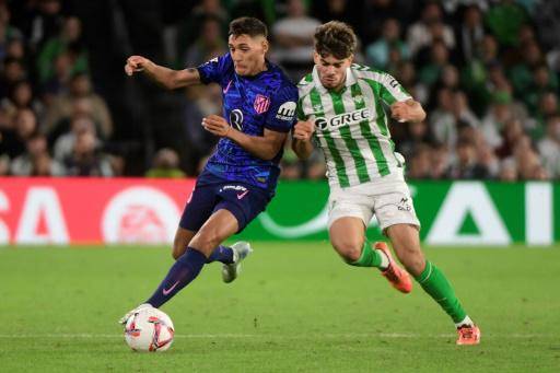 El argentino Nahuel Molina causa baja con el Atlético por una lesión en el muslo