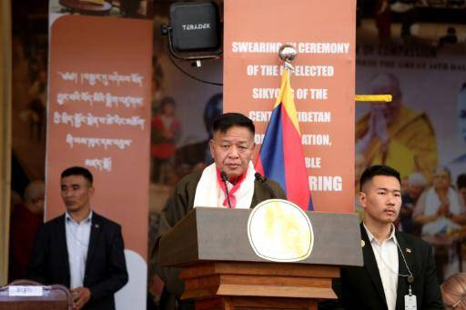 El líder del gobierno tibetano en el exilio toma juramento para un segundo mandato
