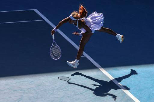 Coco Gauff saca ante Hailey Baptiste