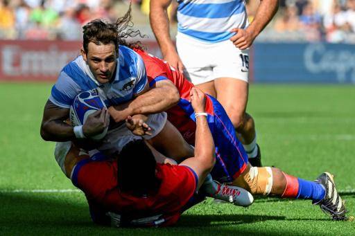 Nicolás Sánchez se convierte en el máximo anotador de Los Pumas en Mundiales de rugby
