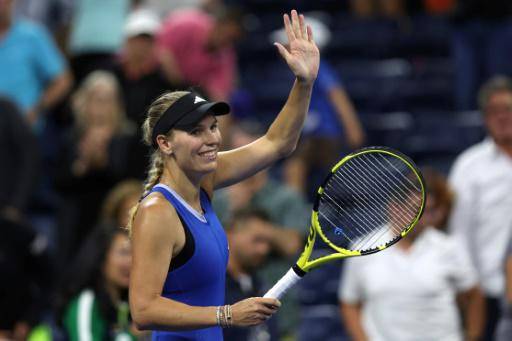 La danesa Wozniacki se luce en su primer partido de Grand Slam desde 2020