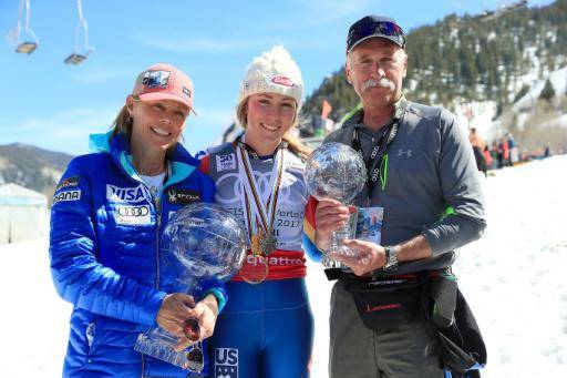 Mikaela Shiffrin, un mito del esquí alpino de la mano de su madre