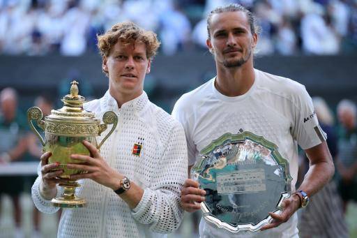 Sinner gana su segundo Wimbledon tras remontar ante Zverev