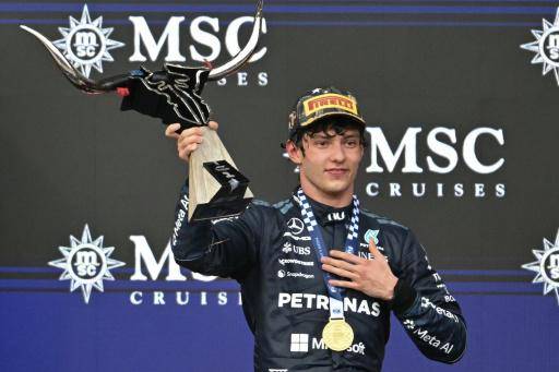 Antonelli arrasa en el GP de EEUU y acaricia su coronación en la Fórmula 1