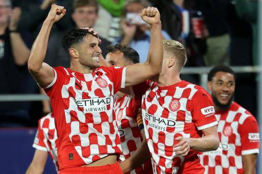 El Girona gana 2-0 al Slovan Bratislava y se aferra a la Champions