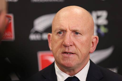 El entrenador británico Shaun Edwards antes del tercer partido internacional de rugby entre Nueva Zelanda y Francia que se disputó en el FMG Stadium Waikato, en Hamilton, el 19 de julio de 2025