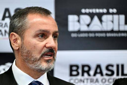 El director general de la Policía Federal de Brasil, Andrei Rodrigues, el 10 de abril de 2026 en Brasilia