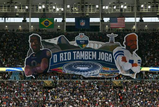 Ravens se adueñan del Maracaná en el tercer juego de la NFL en Brasil