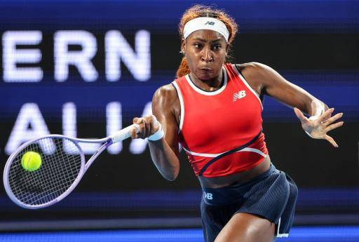 Coco Gauff durante su victoria ante Solana Sierra en su duelo de individuales del pulso entre Estados Unidos y Argentina en la fase de grupos de la United Cup. En Perth (Australia), el 3 de enero de 2026