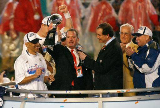 Team owner Jim Irsay steered the Indianapolis Colts to a Super Bowl XLI win in 2007