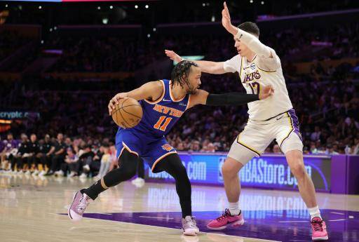 Doncic frena la racha de los Knicks y da la victoria a los Lakers