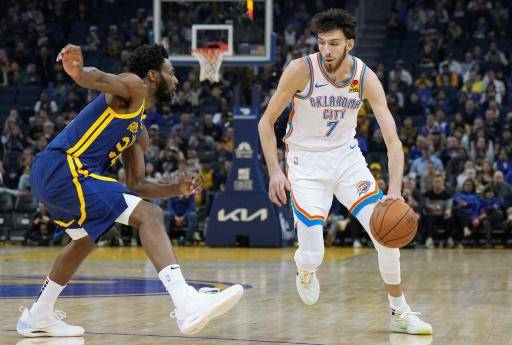 Los Thunder de Holmgren y Shai condenan a Warriors en regreso de Curry