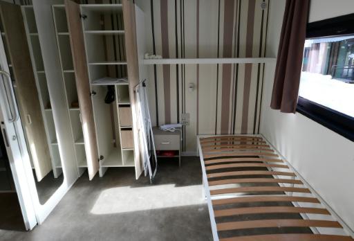 Una villa olímpica provisional con 377 casas móviles a los pies de las Dolomitas