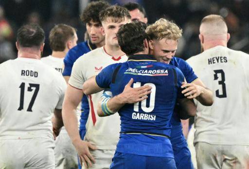 Inglaterra sufre su primera derrota ante Italia en rugby