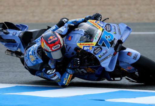 Álex Márquez durante una sesión de ensayos en el Gran Premio de España. En el circuito de Jerez de la Frontera (sur de España), el 24 de abril de 2026