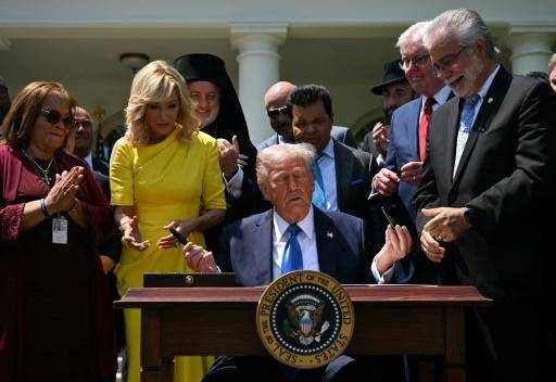 Trump dice que un acuerdo de paz en Ucrania le ayudaría a ir al cielo