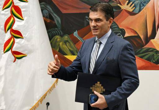 El presidente de Bolivia, Rodrigo Paz, el 6 de abril de 2026 en La Paz