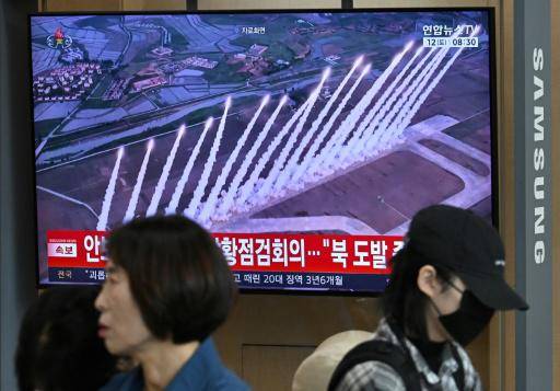 Corea del Norte lanzó múltiples misiles balísticos, según Seúl