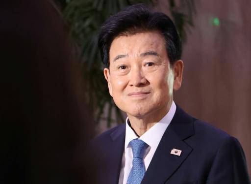 El ministro de Unificación surcoreano, Chung Dong-young, el 20 de abril de 2026 en Seúl