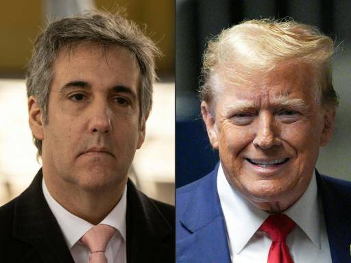 La defensa de Donald Trump pretende socavar la credibilidad de Michael Cohen, principal testigo del juicio al expresidente en Nueva York