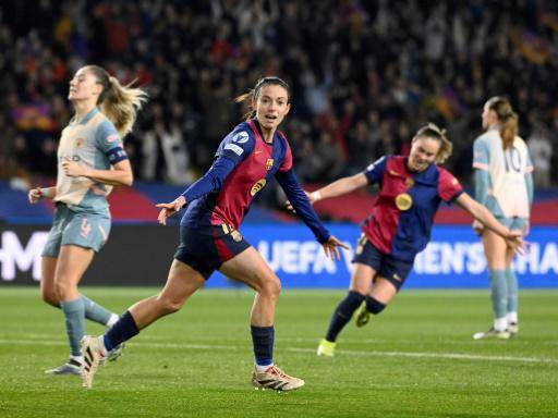 Barça vence a Manchester City y acaba líder de grupo en Champions femenina