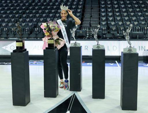 A'ja Wilson hace historia al ganar su quinto MVP en la WNBA