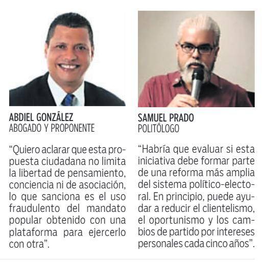 $!Impulsan iniciativa que busca castigar el transfuguismo