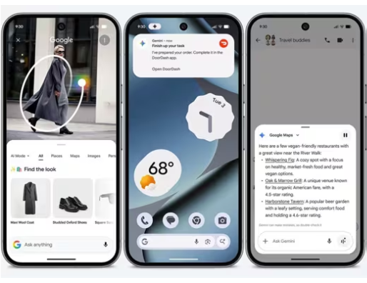 Google incorpora más funciones de Gemini en los móviles Pixel y los relojes Pixel Watch