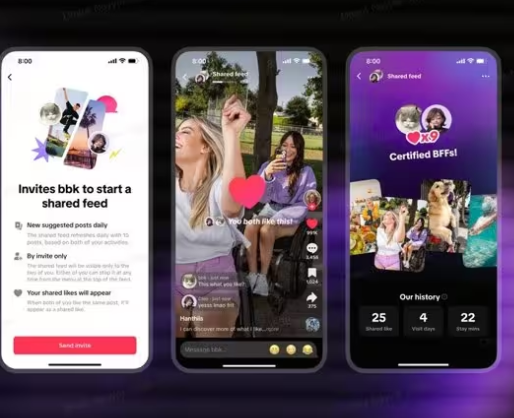 Nuevo Feed Compartido en TikTok.