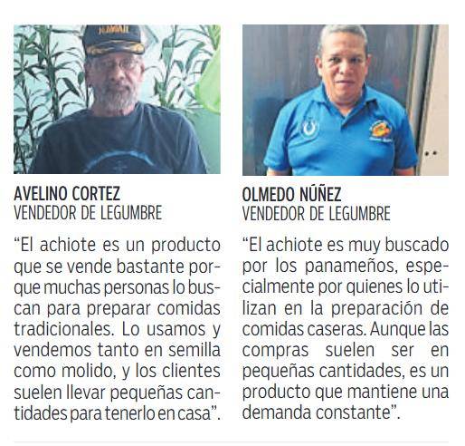 $!Las provincias de Colón y Darién lideran la producción de achiote con 333 quintales