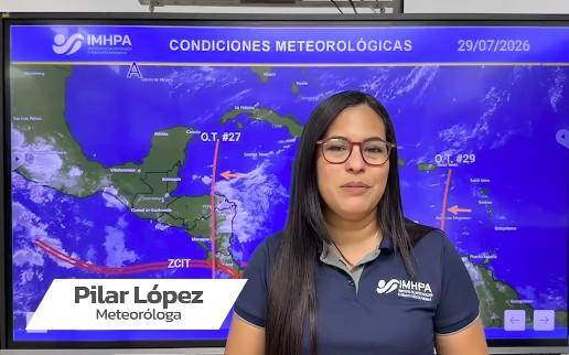 ML | La meteoróloga del Instituto de Meteorología e Hidrología de Panamá (IMHPA), Pilar López.