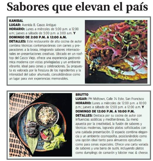 $!Cocina de autor con identidad nacional