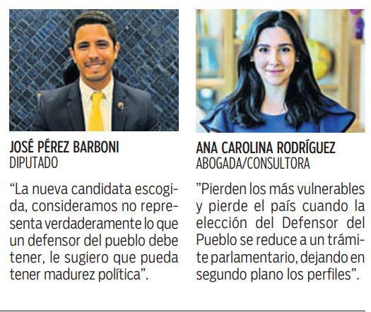 $!Con una sólida trayectoria, Russo asumirá la Defensoría del Pueblo