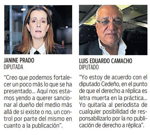 $!Derecho a réplica enfrenta a diputados con los gremios