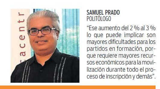 $!Partidos en formación ante nuevas reglas electorales