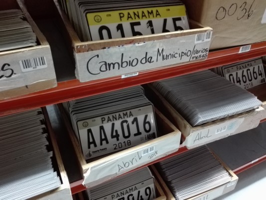 Placas del mes de enero serán entregadas a partir de este jueves por la Alcaldía