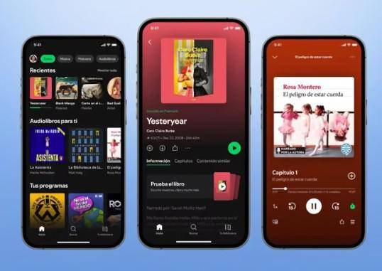 Los audiolibros de Spotify llegan a España