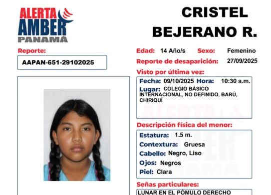 Alerta Amber será responsabilidad del Ministerio de Seguridad, dijo Mulino